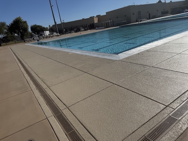 Kino Aquatic Center municipal pool deck restoration checklist proof 5